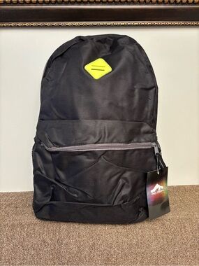 Black Backpack unisex high trail
